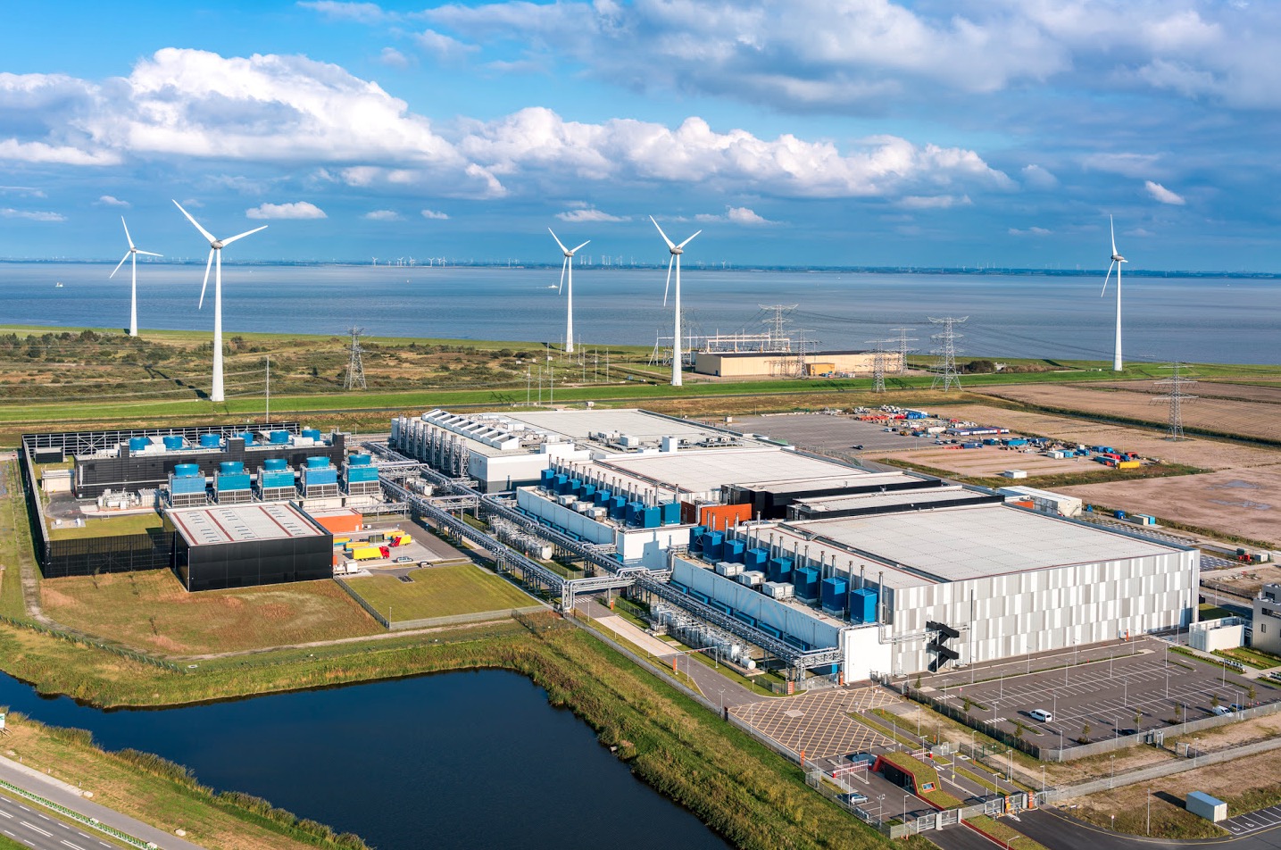 Picture of Google datacenter in Netherlands